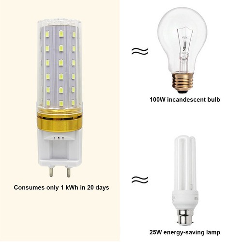 G12 LED Corn Light Bulbs Bulb 15W 20W Cold Warm White 220V 230V Clear PC Shell - Picture 5 of 11
