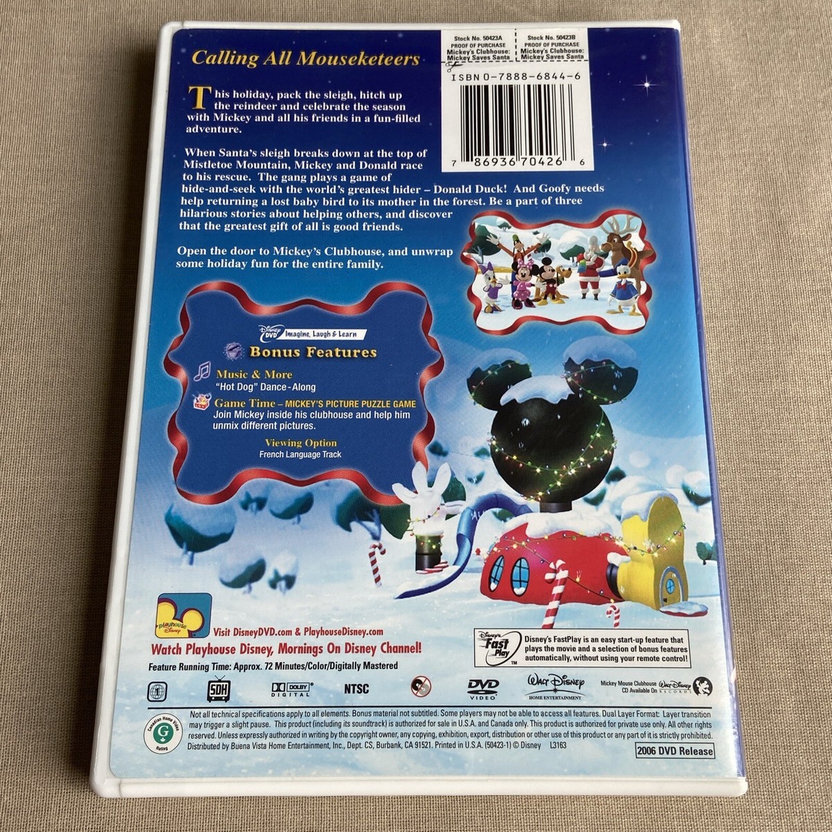 Mickey Mouse Clubhouse: Mickey Saves Santa & Other Mouseketales