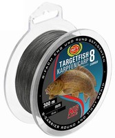 (0,10€/1M) Wft TF8 Karpfen Black 0,22Mm 300M 20Kg - Karpfenschnur, Angelschnur