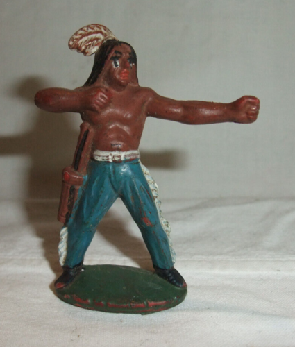 M.18/23 S DDR Indianer mit Bogen (FEHLT) Sammelfigur Gummi Indianer - Bild 1 von 5