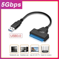 USB 3.0 to 2.5" SATA III Hard Drive Adapter Cable/UASP SATA to USB 3.0 Converter