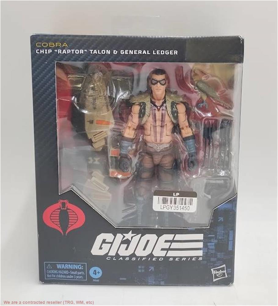Набор фигурок Джи-Ай-Джо Чипа Коготь хищника и Дженерал Леджер SEE DETAILS