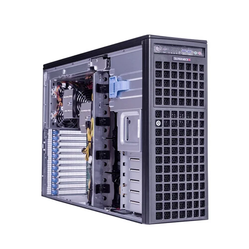 Supermicro SYS-740GP-TNRT Server 8X3.5" 4x RTX 3090 GPU 8X 64G 3200MHz - Bild 2 von 2