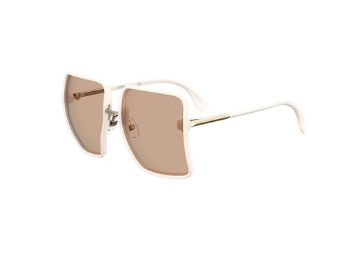 Fendi Occhiali da Sole FF 0402/S SZJ/70 Avorio marrone Donna | eBay
