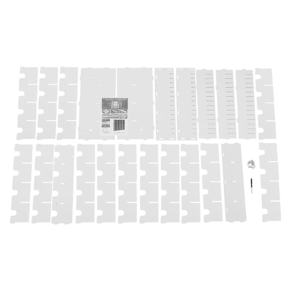 60 слотов чернильница подушечка держатель для хранения, штамп подушечка органайзер, чернильница подушечка стойка для хранения - Изображение 3 из 4