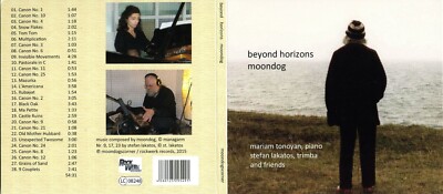 CD moondog - beyond horizons, 2015, moondogscorner