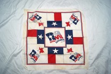 Vintage 1986 Texas Sesquicentennial Western Bandana Scarf