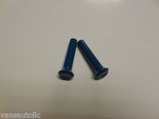 Fits 66 67 68 69 70 71 72 73 74 Charger Blue Door Lock Knobs New