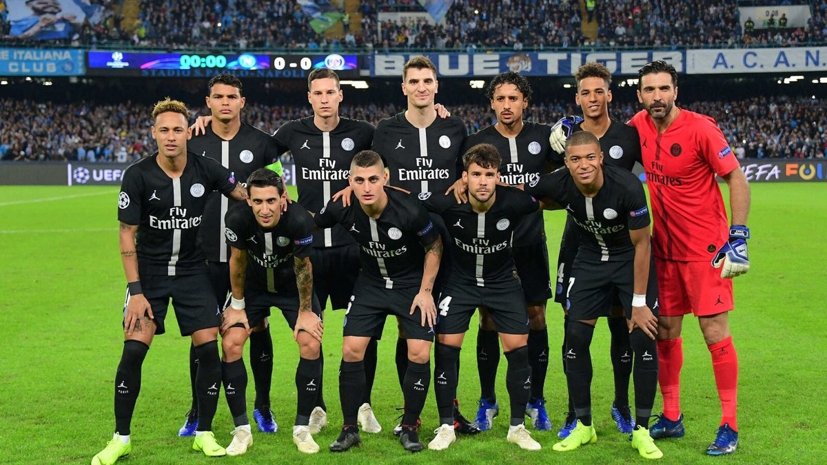 PSG PARIS SAINT GERMAIN 2018 2019 THIRD FOOTBALL SOCCER SHIRT NIKE