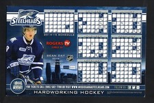 2014-15 Mississauga Steelheads Sean Day Magnet Schedule Rogers TV OHL
