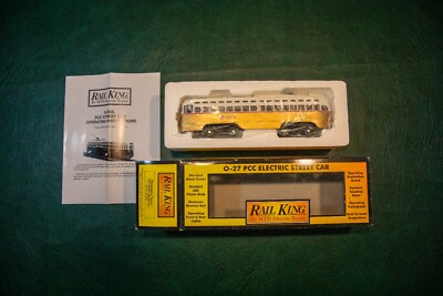MTH-Rail King #RK-2503 Philadelphia ''Septa'' PCC Electric Street Car C-8