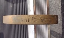 Ottey Crisman Hickory wood and Brass NN1 two-way putter