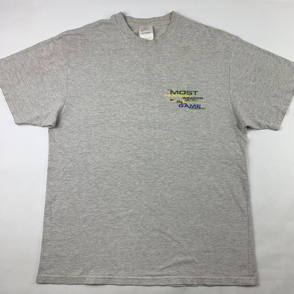 VTG 90s Nike Ronaldo R9 Brazil T-Shirt Mens Large Most VTG 90s Nike Ronaldo R9 Brazil T-Shirt Mens Large Most