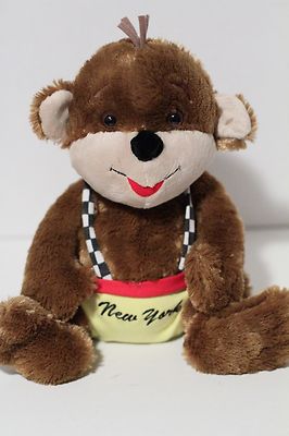 Toys R Us Time Square New York City MONKEY Plush Toy Doll NYC