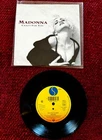 MADONNA CRAZY FOR YOU  7" EU RECORD 45 VINYL SINGLE Justify My Love COVER PROMO