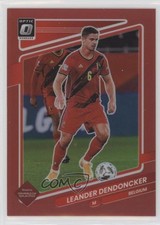 2021 Panini Donruss Road to Qatar Optic Red Prizm 68/149 Leander Dendoncker 0nr3