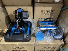 15x15 8 In 1 Heat Press Machine With 30oz Tumbler Press Lightly Used