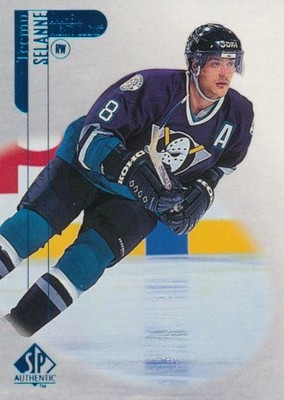 1998-99 SP Authentic #2 TEEMU SELANNE - Anaheim Mighty Ducks