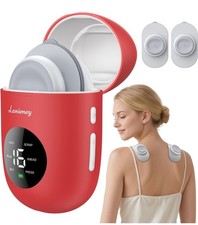 Wireless TENS Unit, Muscle Stimulator U8PRO, 2 Packs Rechargeable TENS...