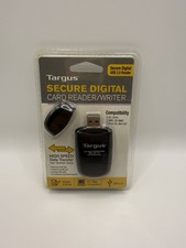 Targus Secure Digital SD Card Reader Writer USB High Speed For PC/Mac New