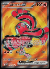 Carta Pokemon Fiamme Fantasmatiche Oricorio ex 110/094 Ultra Rara Holo Near Mint