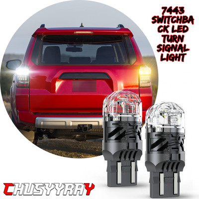 7443 7444 LED Front Turn Signal Blinker Switchback for 2014-2022 Toyota 4Runner