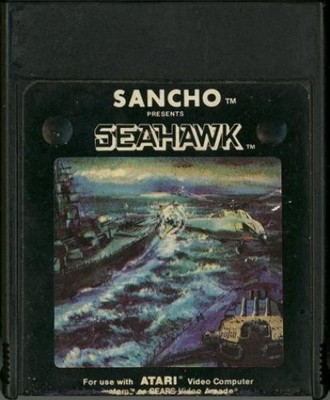 Atari 2600 Spiel - Seahawk #Picturelabel Modul