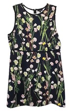 Victoria Beckham x Target Black Floral Sheath Dress size 1X extra large