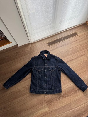 Sugar Cane Men's Blue Jacket, Size 38