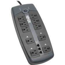 Tripp Lite by Eaton Protect It 10-Outlet Surge Protector 8 ft. 2.43 m Cord wi
