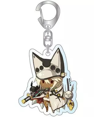 Guilty Gear Ramlethal Valentine Deformed Acrylic Key Chain Toy For Ages 14+