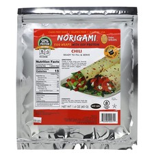 Egg Wraps with Soy Protein, Chili, 10 Thin Wraps, 1.4 oz 40 g 