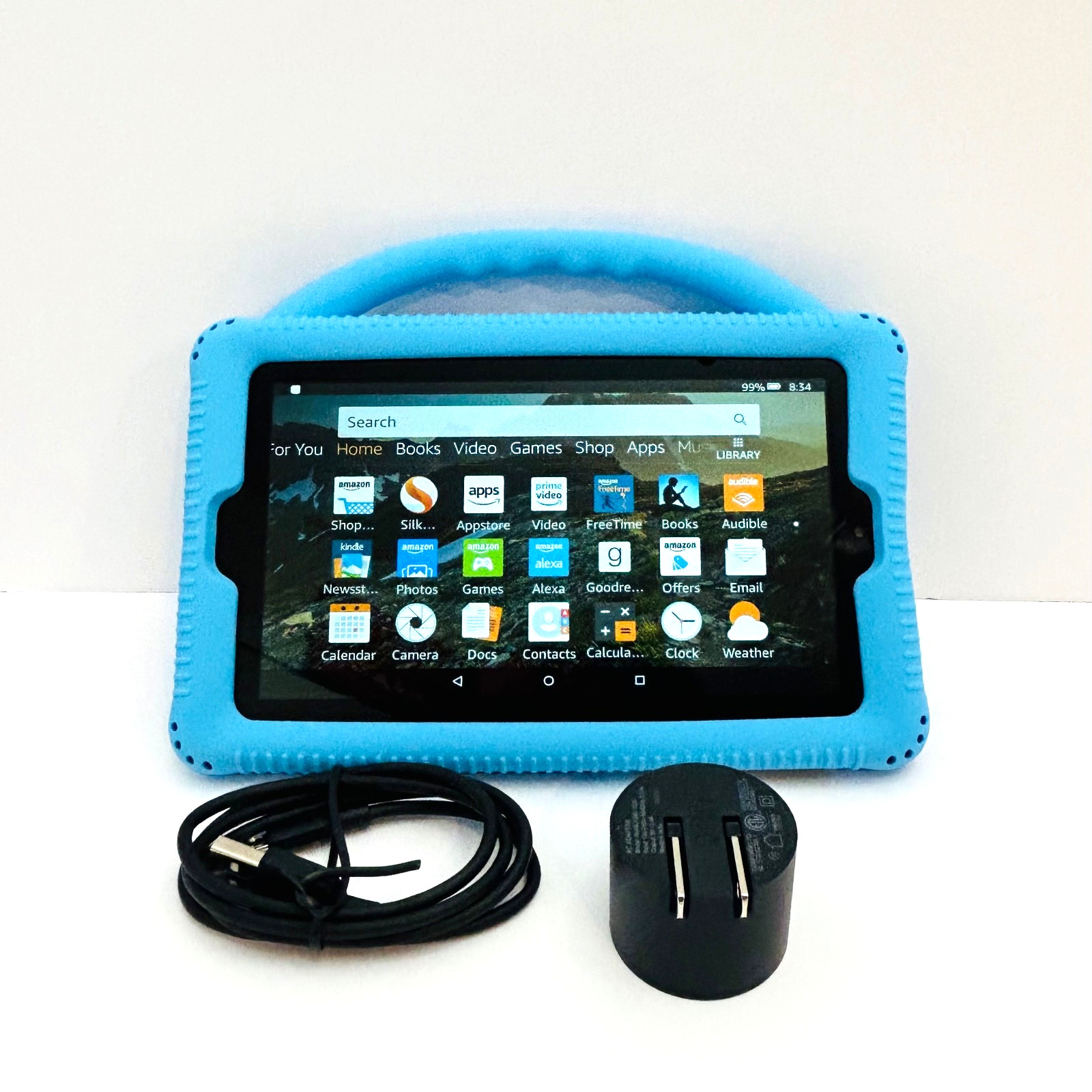 Amazon Fire 7 (5th Generation), 8GB, Wi-Fi - w/Kids Case Bun