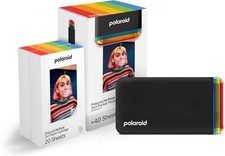 Polaroid Hi Print Everything Box Wireless Pocket Printer and Paper Bundle