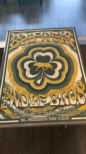 Bob Weir & The Wolf Brothers 3/17/21 St Patricks Day Tri Studios 299/580