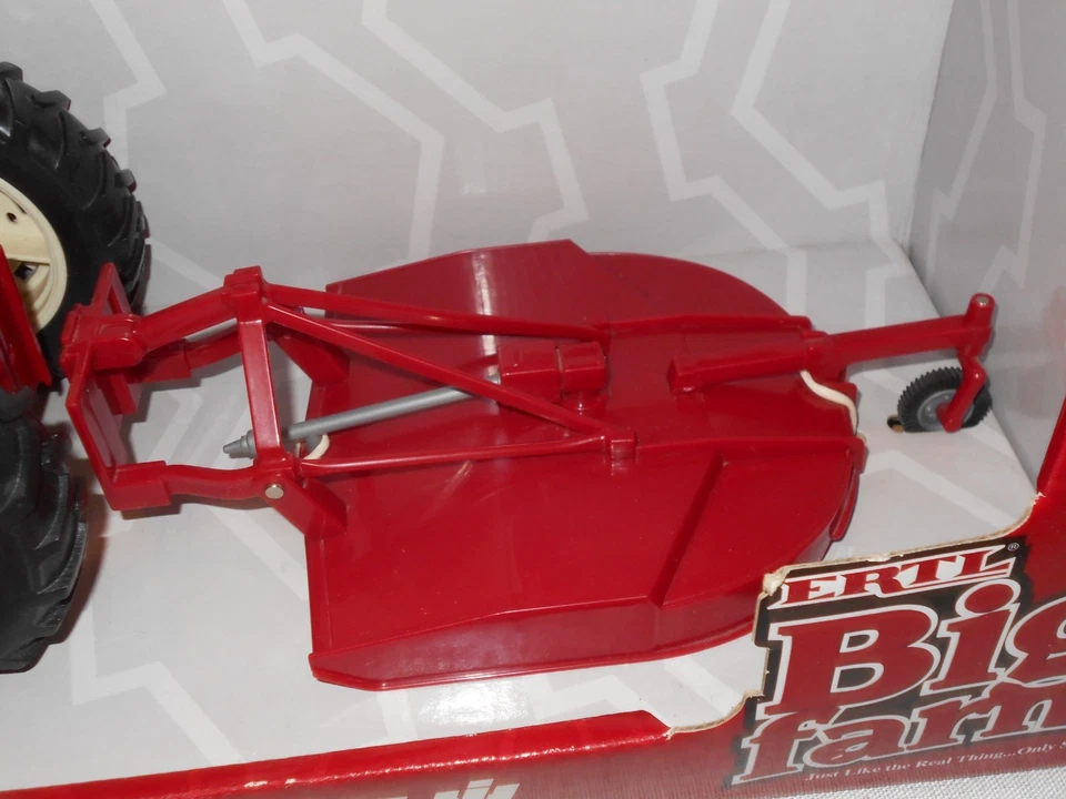2024 Ertl Big Farm 1:16 Farmall 1206 Tractor w/Blade & Rotary Mower, #46379, NIB - Image 4 of 4