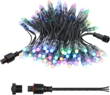 ALITOVE WS2811 12V LED Pixel Lights with xConnect RGB Addressable Bullet Pixels 
