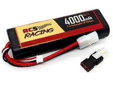 Tamiya Style Lipo Battery 7.4V 2S, 4000mAh 80C + Deans adaptor For Tamiya Model