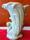 VINTAGE MCCOY AQUA SWAN VASE  POTTERY
