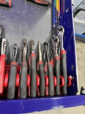 Gearwrench 7 Piece Combination Pliers Set with Comfort Grip Handles 82108