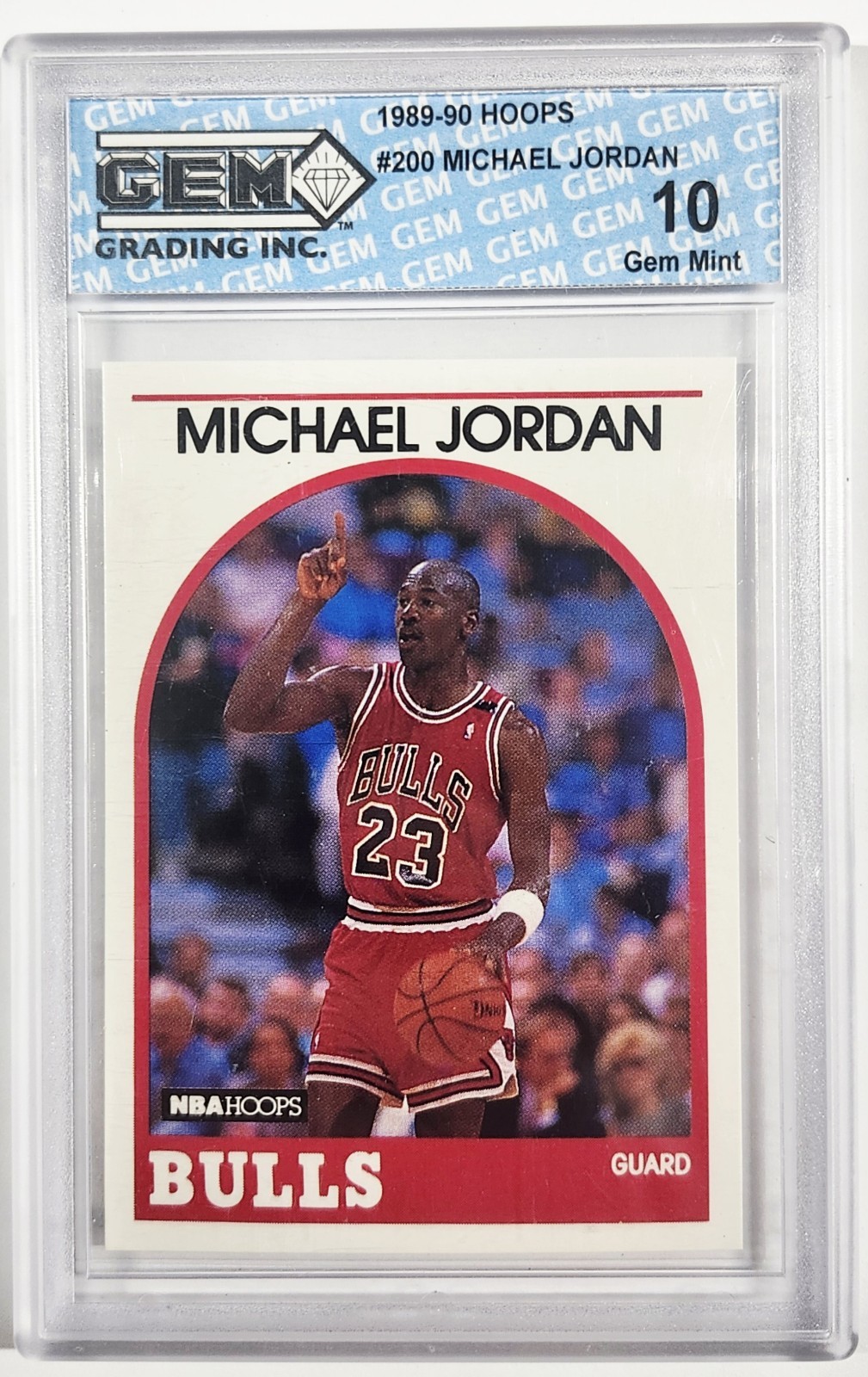 Graded Gem Mint 10 90-91 Hoops #65 Michael Jordan Chicago Bulls  -OFFERS WELCOME