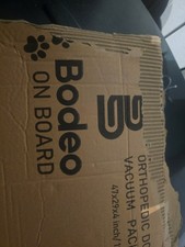 Bodeo On Board dog beds large dogs Orthopedic Memory Foam 47x29x4