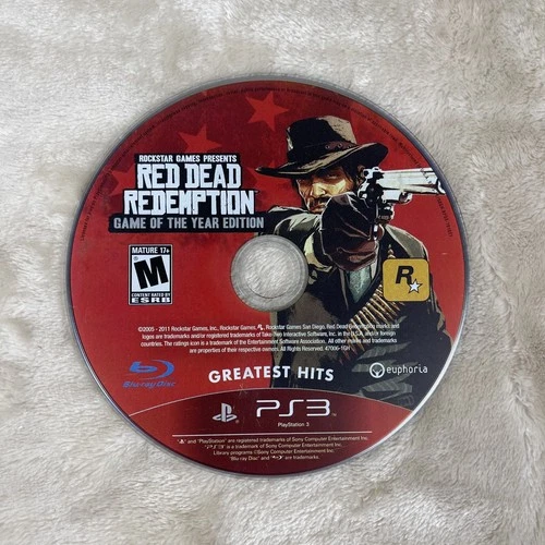 Red Dead Redemption Game Of The Year Edition Sony PlayStation 3 PS3 Disc Only
