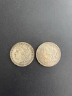 SILVER DOLLARS 2oz BOTH Morgan dollars 1890 o and 1921 slight tone