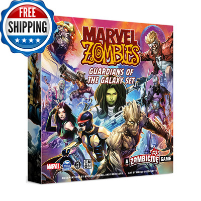 Marvel Zombies A Zombicide Game - Guardians Of The Galaxy - Fight The Undead
