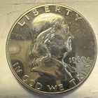 1960 Proof Silver Franklin Half Dollar
