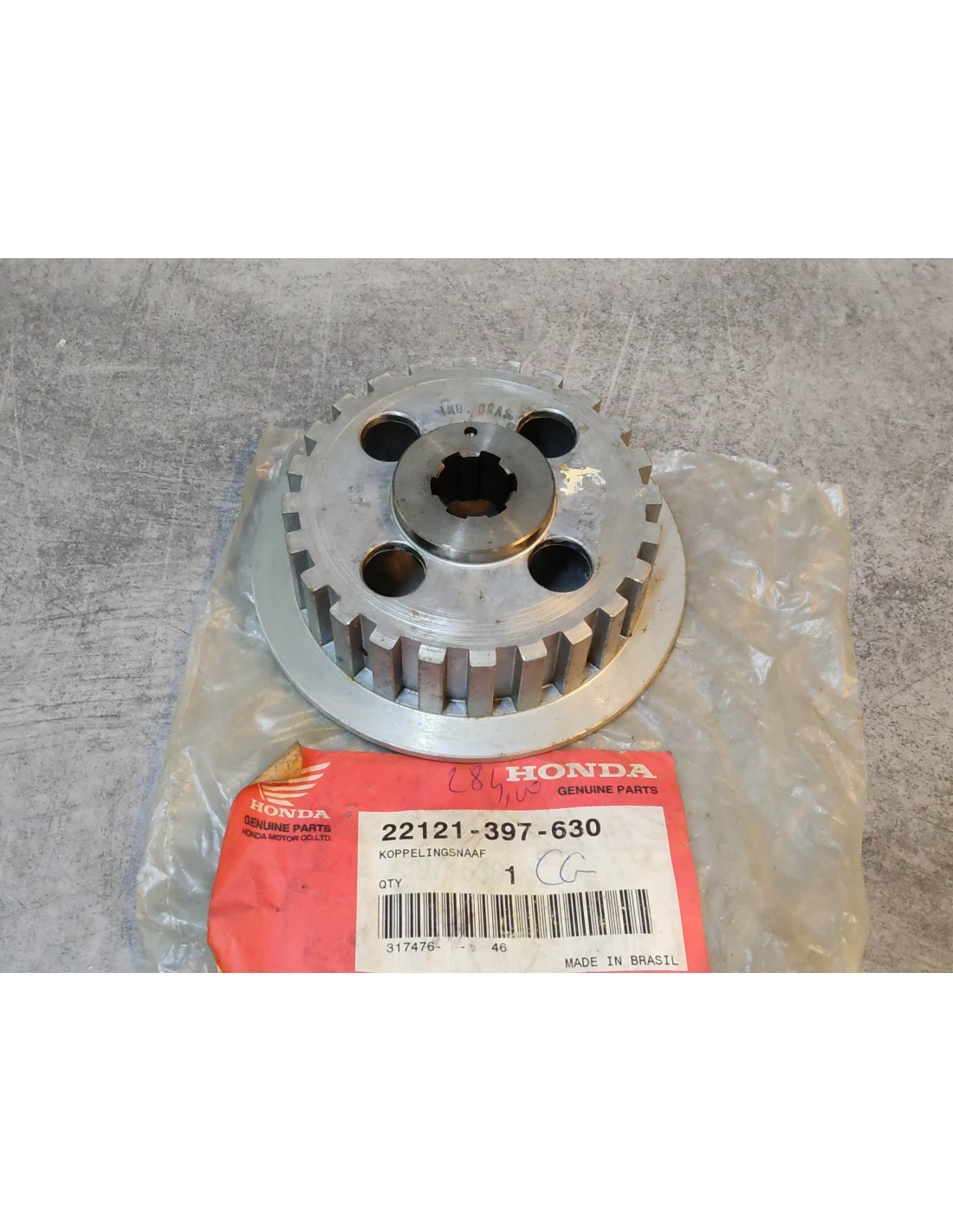 Noix d'embrayage CG125 Honda en aluminium pour moto XR125