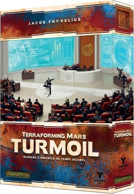 Terraforming Mars: Turmoil Erweiterung Brettspiel 14+ (DEU) - Ghenos Games