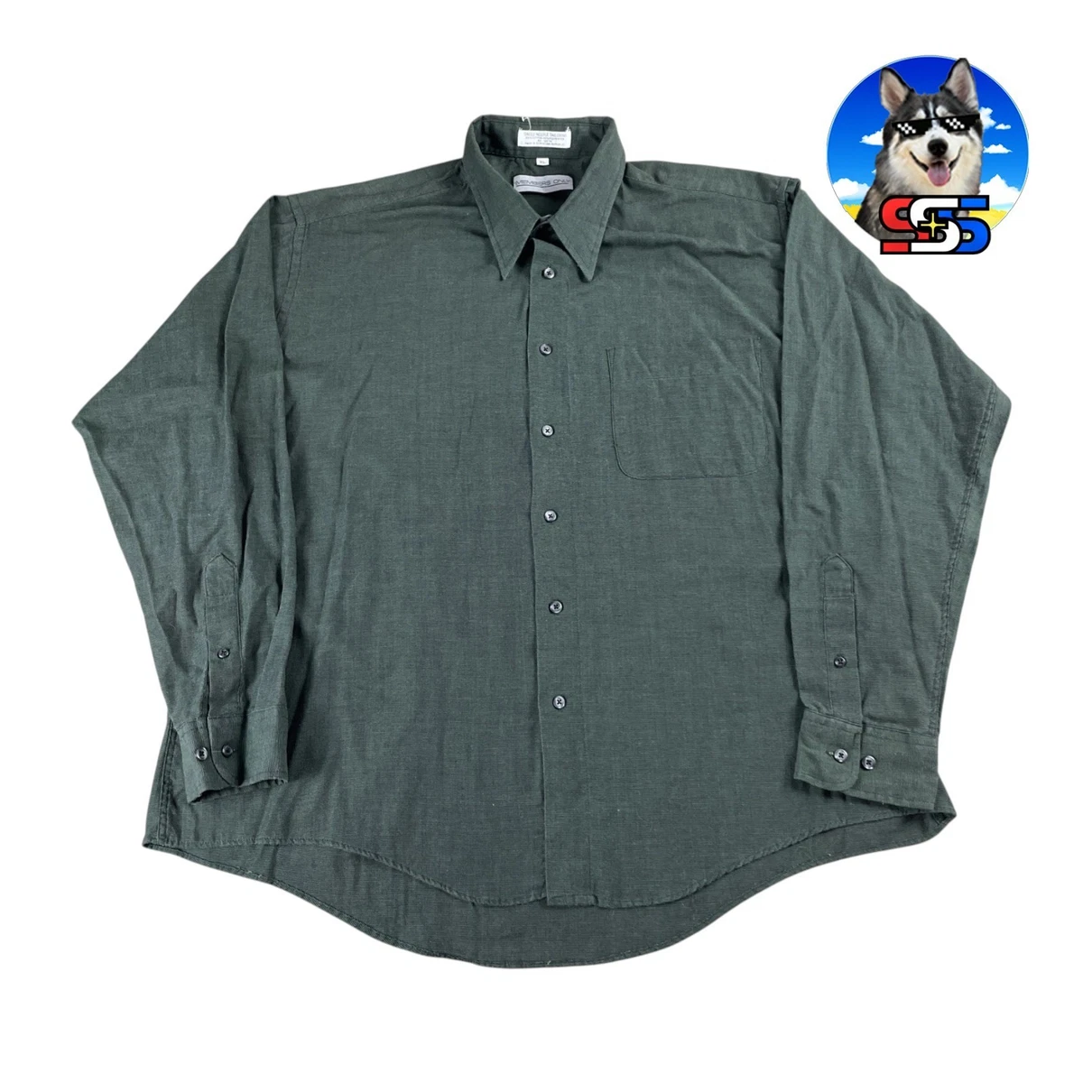 Members Only Casual Button-Down Shirts for Men for sale | eBay