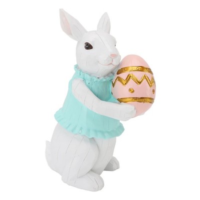 Bunny Figurine Cute Vintage Resin Easter Bunny Statue Für Home Ornament Holiday